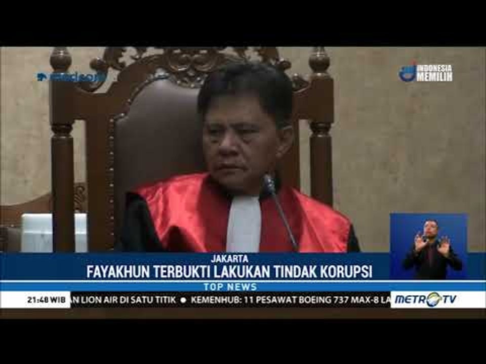 Kasus Suap Bakamla, Fayakhun Dituntut 10 Tahun Penjara