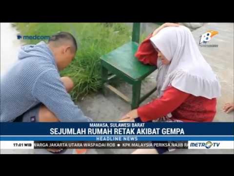 Warga Mamasa Panik Akibat Gempa Susulan 4.0 SR