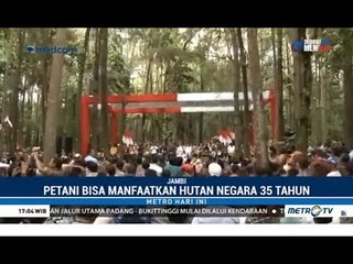 Ini Ajakan Jokowi ke Petani di Hutan Jambi
