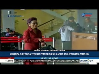 Eks Gubernur BI Miranda Goeltom Penuhi Panggilan KPK