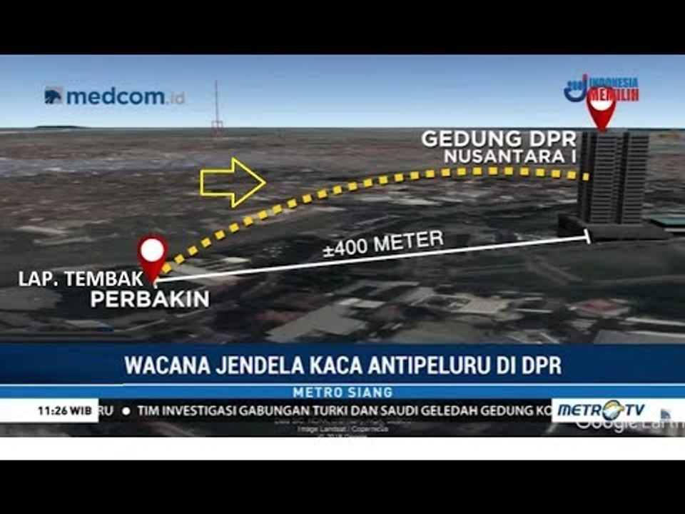 Wacana Jendela Kaca Antipeluru Gedung DPR