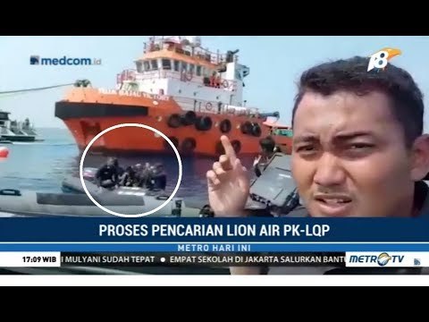 Suasana Proses Pencarian Jenazah Korban Lion Air di Perairan Tanjung Pakis Karawang