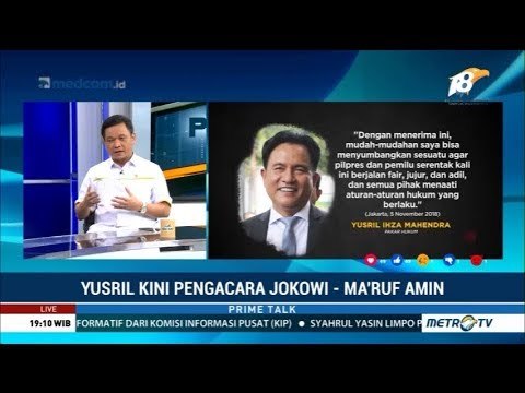 Karena Ini Yusril Bersedia Jadi Pengacara Jokowi-Ma'ruf