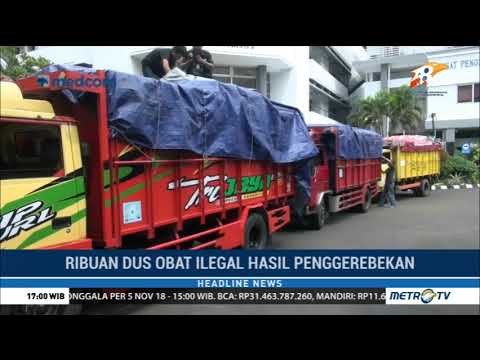 BPOM Gerebek Tiga Gudang Obat Ilegal di Jakarta