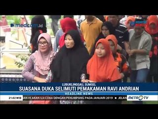 Suasana Duka Selimuti Pemakaman Ravi Andrian Korban Lion Air