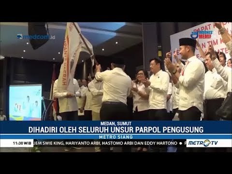 TKD Jokowi-Ma'ruf di Sumatera Utara Resmi Dikukuhkan