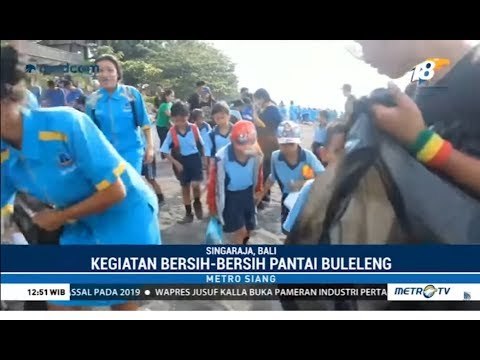 Aksi Bersih-bersih Pantai Buleleng Bali