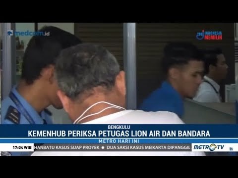 Insiden Pesawat Tabrak Tiang, Kemenhub Periksa Karyawan Lion Air dan Petugas Bandara