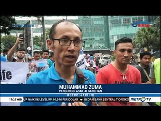 Pengungsi Afghanistan di Medan Tuntut Dikirim ke Negara Penampung