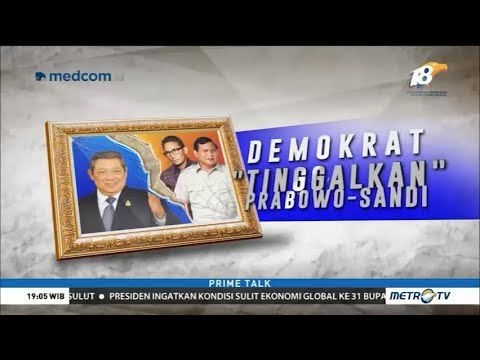 Demokrat 'Tinggalkan' Prabowo-Sandi?