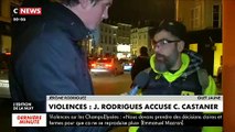 Après les violences d'hier, le gilet jaune Jérôme Rodrigues accuse : 