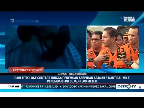 Basarnas Jelaskan Radius Sebaran Puing Pesawat, Black Box, dan Korban Lion Air