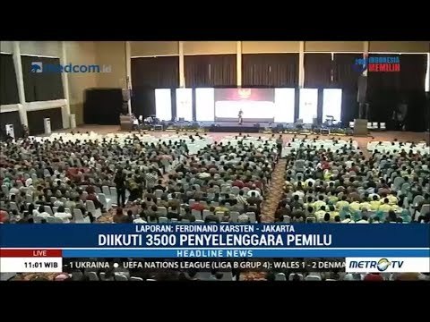 KPU Gelar Rakornas Pemilu 2019 di Jakarta