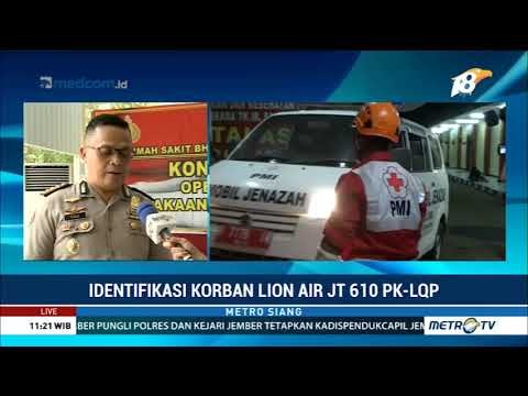 Laporan Terkini Proses Identifikasi Korban Lion Air