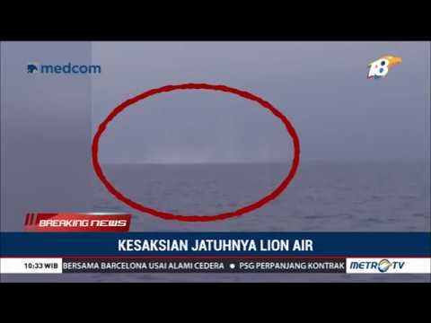 Awak Kapal Tugboat AS Jaya II Saksikan Jatuhnya Lion Air JT610