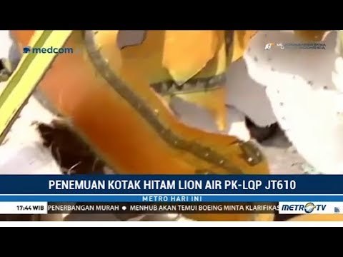 Penampakan Puing-puing Pesawat Lion Air JT610 di KRI Banda Aceh