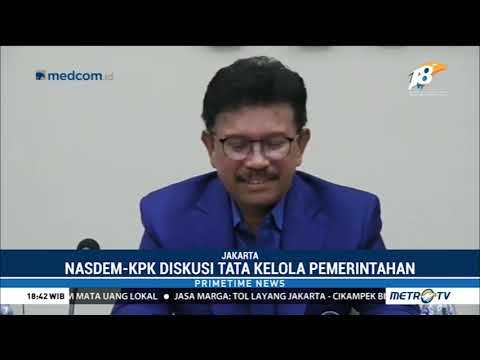 NasDem Bertemu Pejabat KPK Bahas Pencegahan Korupsi