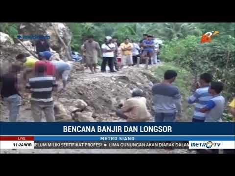 Jalan Penghubung Lima Desa di Gunungsitoli Putus