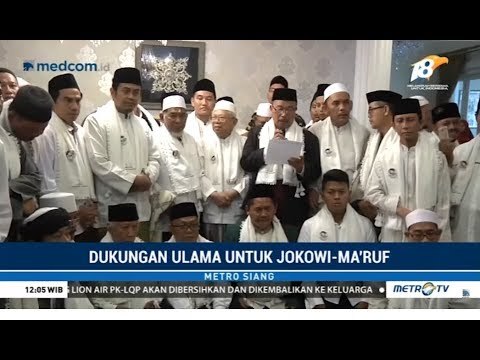 Deklarasi Keluarga Besar NU Jakbar Dukung Jokowi-Ma'ruf