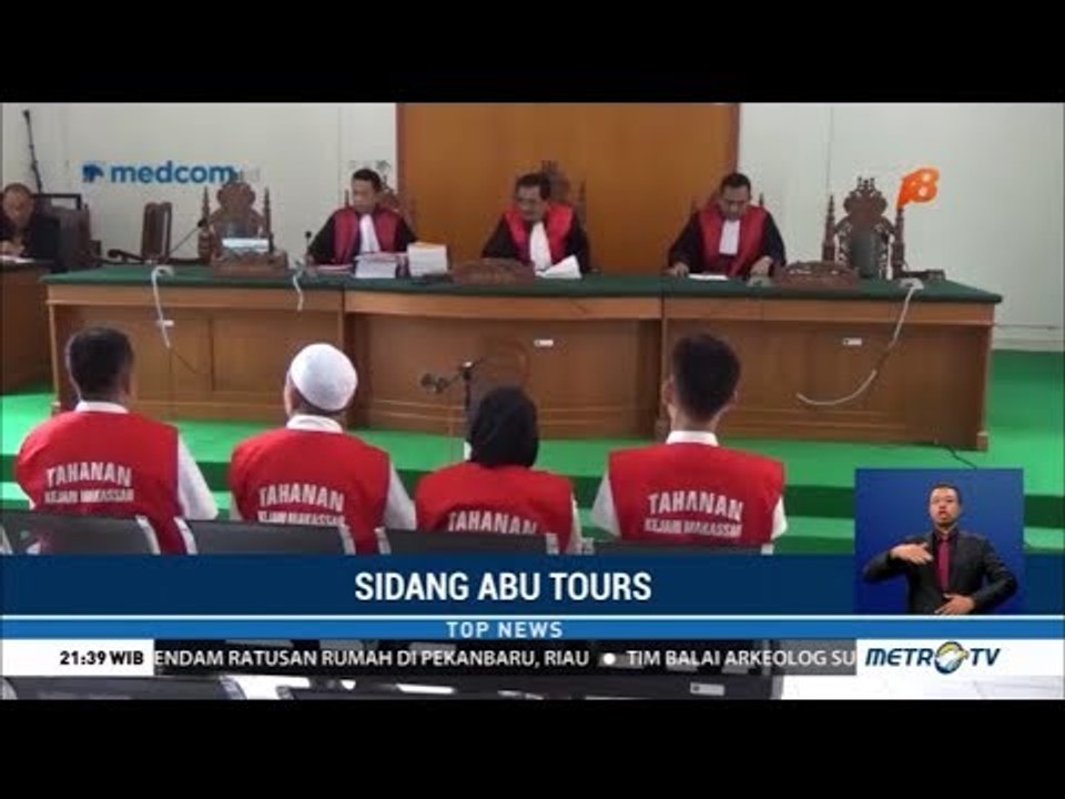 Sidang Lanjutan Kasus Abu Tours, Saksi Menolak untuk Disumpah