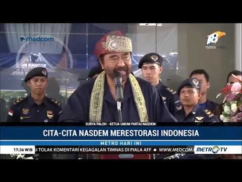 Surya Paloh: Peresmian Kantor DPW NasDem Memotivasi Kader untuk Membangun Kalbar