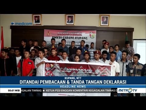 PMKRI Kupang Gelar Deklarasi Pileg dan Pilpres Damai 2019