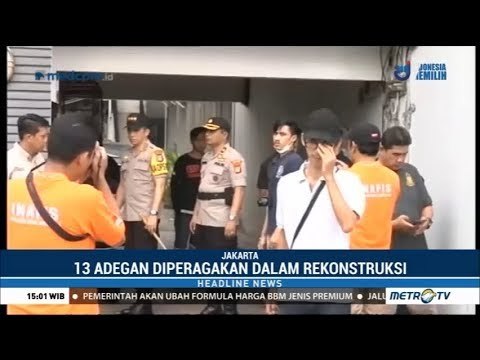 Polisi Gelar Rekonstruksi Kasus Mayat dalam Lemari