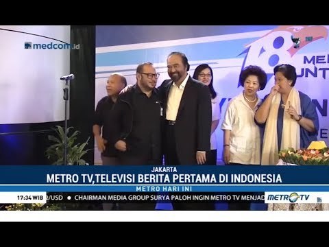 Surya Paloh Tegaskan Metro TV Benteng Persatuan RI