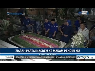 Ziarah Partai NasDem ke Makam Pendiri NU