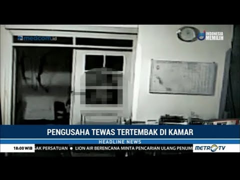 Pengusaha Ditemukan Tewas dengan Luka Tembak di Kepala