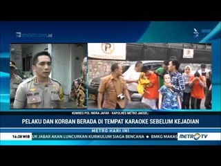 Rekonstruksi Pembunuhan Pemandu Karaoke di Mampang