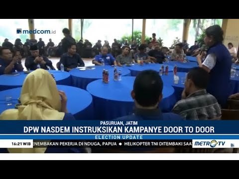 Menangkan Jokowi-Ma'ruf, NasDem akan Kampanye Door to Door