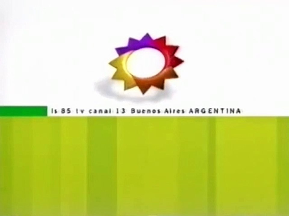 LS 85 TV Canal 13 Buenos Aires Argentina 2000-01