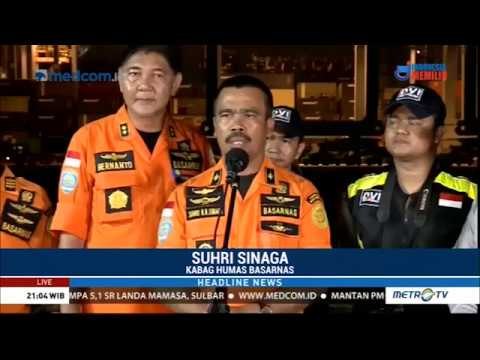 Basarnas Serahkan Delapan Kantong Jenazah ke Tim DVI