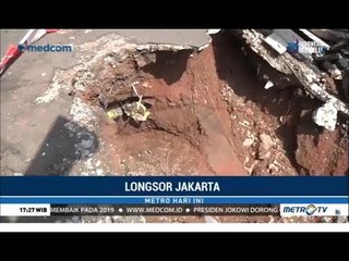 Kronologi Tanah Longsor di Jakarta
