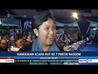 Peringati HUT ke-7, NasDem Gelar Pementasan Wayang Kulit