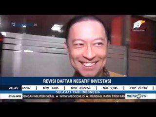 Revisi Daftar Negatif Investasi Ditargetkan Rampung Bulan Ini
