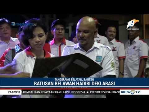 Deklarasi Dukung Jokowi-Ma'ruf oleh Jejaring Masyarakat Banten Tangsel