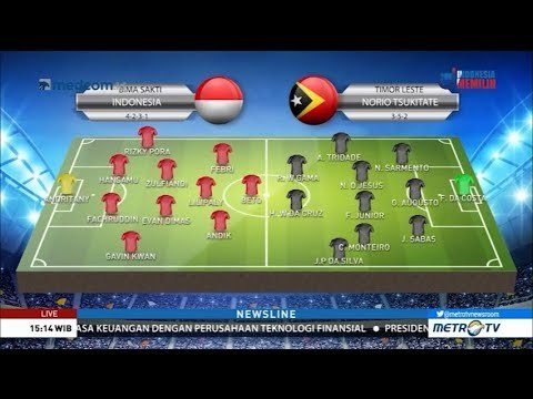 Tanpa Putu Gede, Ini Formasi Indonesia vs Timor Leste