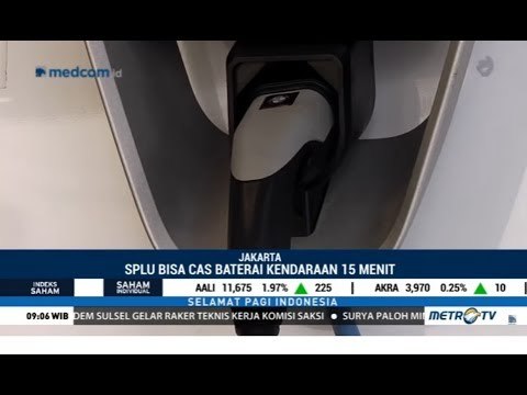 Mobil Listrik di Jakarta Dilayani Pertamina di Stasiun Pengisian Listrik Umum (SPLU)