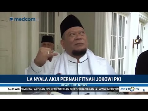 La Nyalla Akui Pernah Sebarkan Isu Jokowi PKI