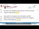 Viral Iriana Jokowi Gendong Anak Papua