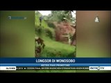 Detik-detik Tebing Longsor di Wonosobo