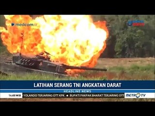 TNI AD Gelar Latihan Tempur di Baturaja