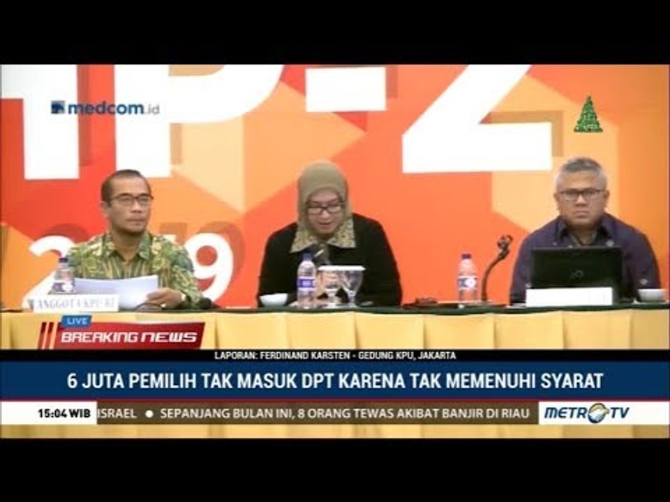 Komisioner KPU Sebut Masalah DPT Selesai
