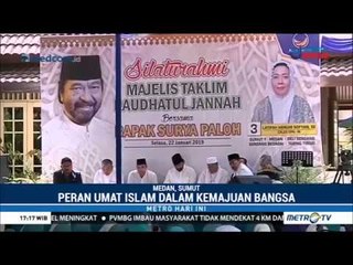 Surya Paloh Berikan Dakwah Kebangsaan di Medan