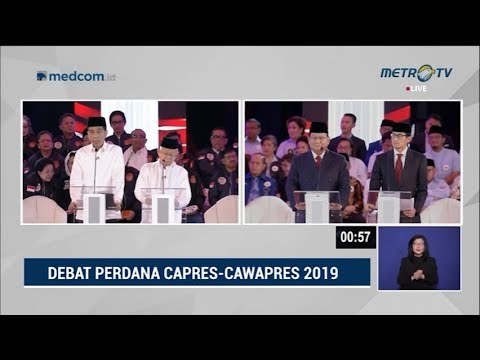 Debat Pilpres 2019 Part 4 - Prabowo Janji Naikkan Gaji ASN, ini Respons Jokowi