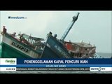 Lima Kapal Asing Asal Vietnam Ditenggelamkan di Perairan Pulau Abang