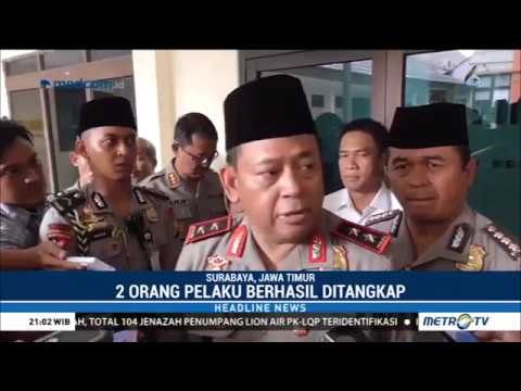 Pelaku Penyerangan Polisi di Lamongan Diduga Terkait Jaringan Teroris