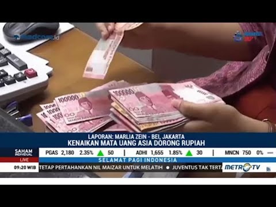 Rupiah Membuat Dolar AS Tergelincir Karena Ini